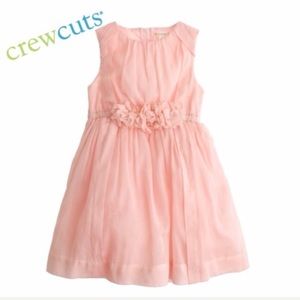NWT J Crew Girls' Pink Tulle Corsage Dress 16.